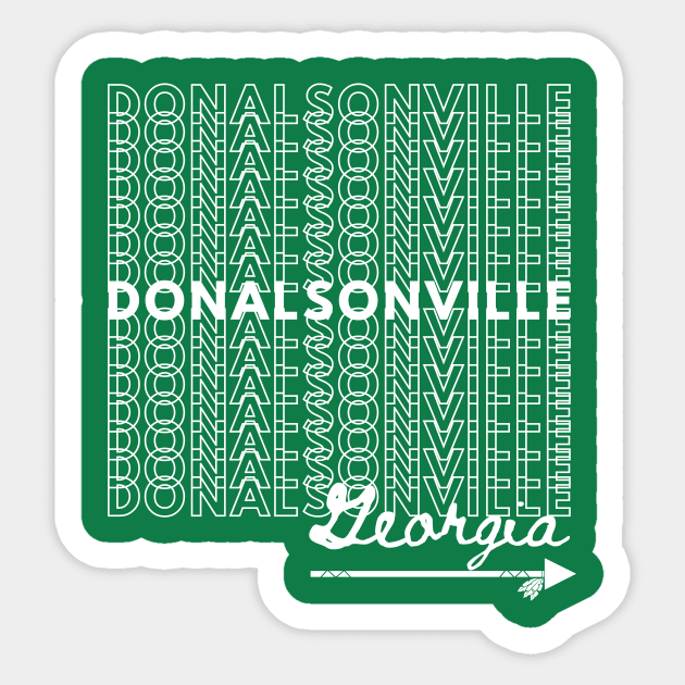 Donalsonville Georgia Sticker by GMAT